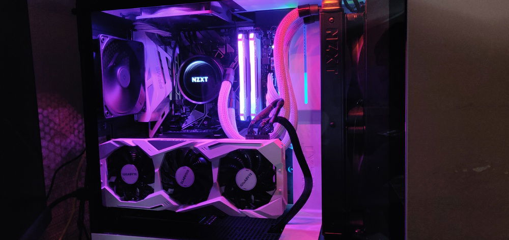 Riser cable came in so I put the Gpu vertically. Yes it hurst my temps by about 5-10°C. No I don't care.