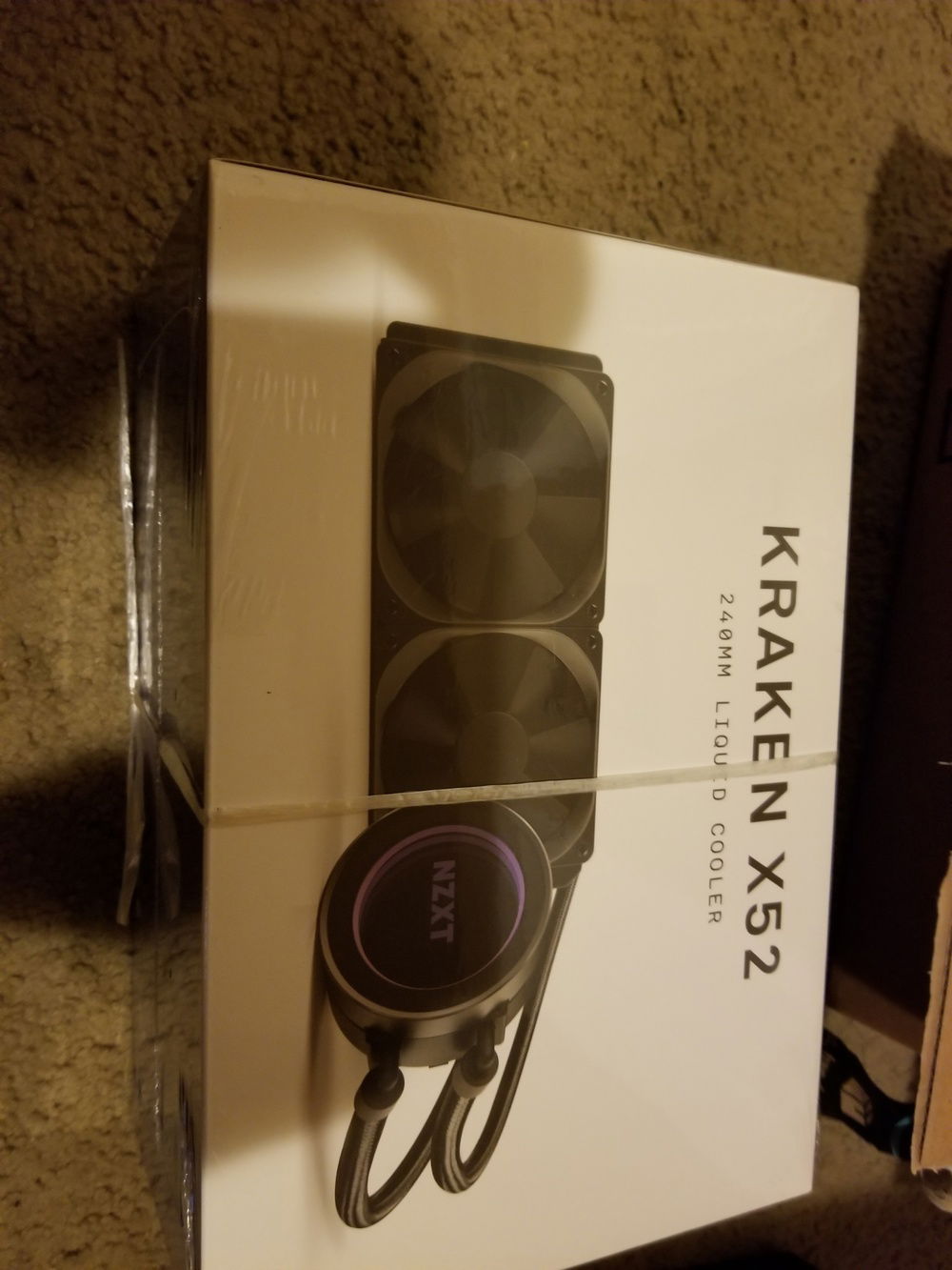 Kraken x52 sealed when I just recieved it