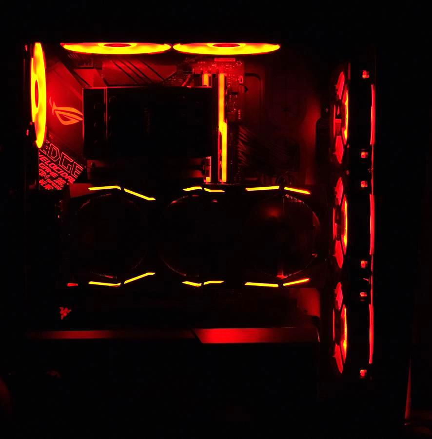An overall picture of the vertical gpu bracket.