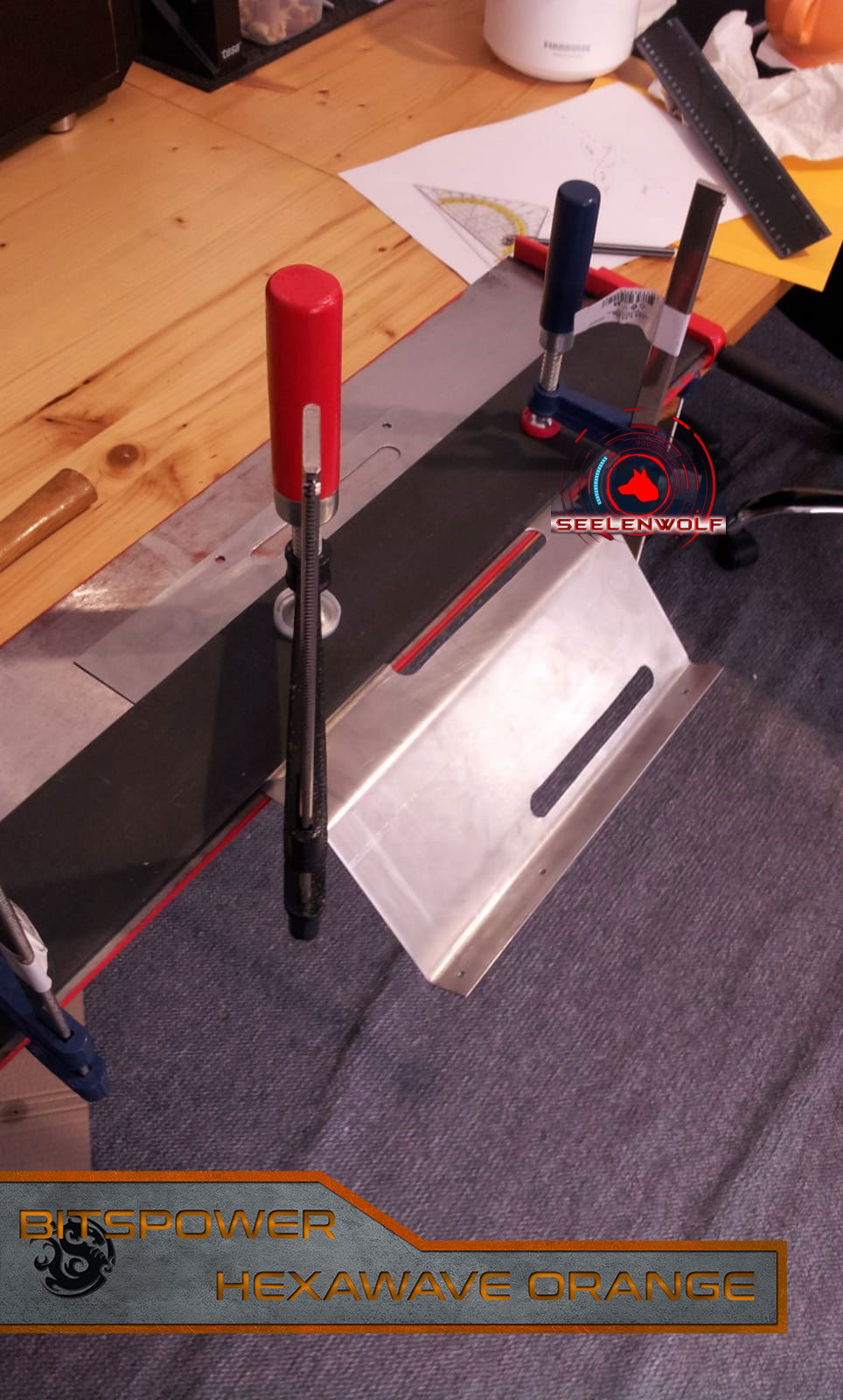 Custom Riser Card, GPU Holder.