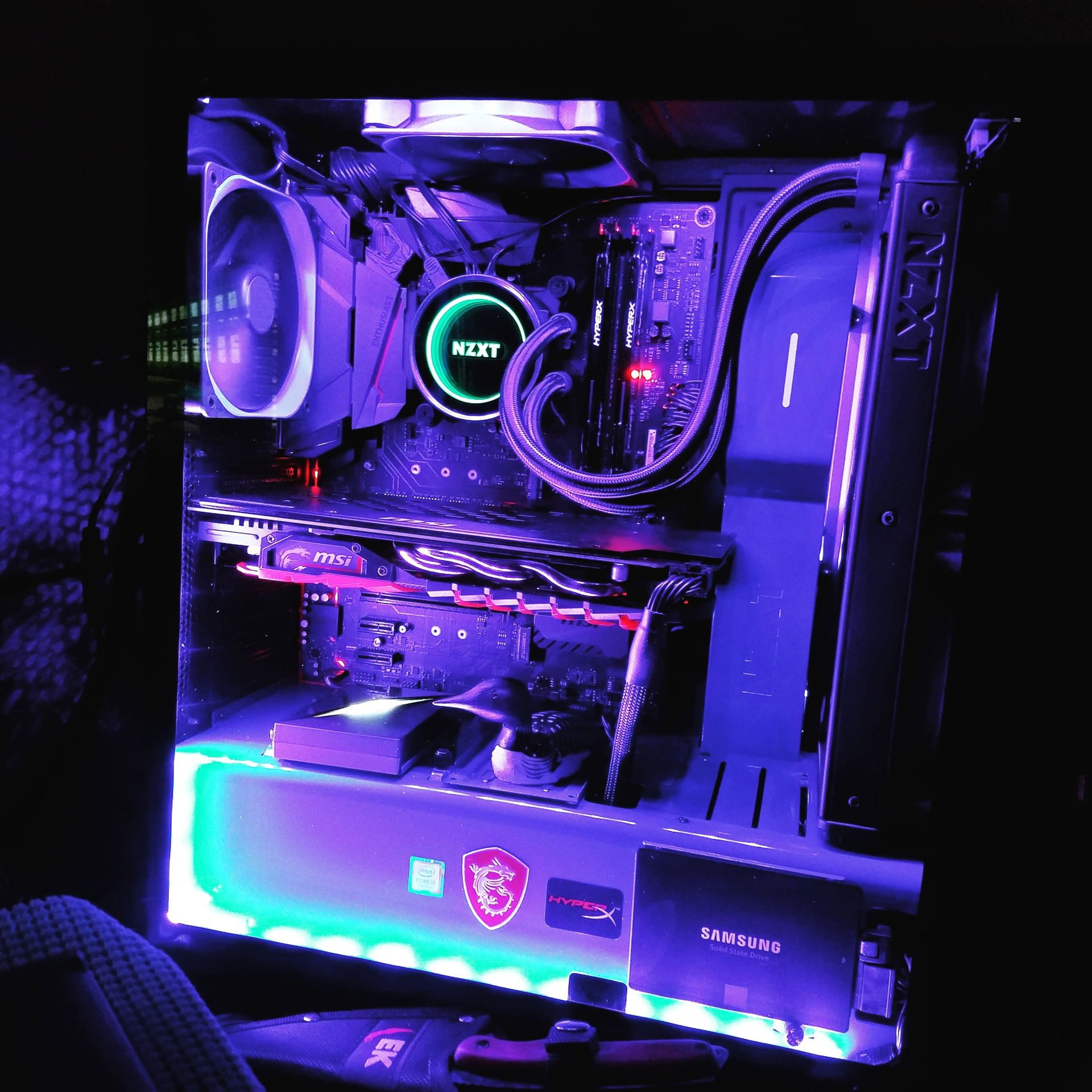 The Purple NZXT rig » builds.gg