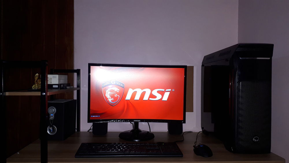 Full View of My Current Work/BattleStation