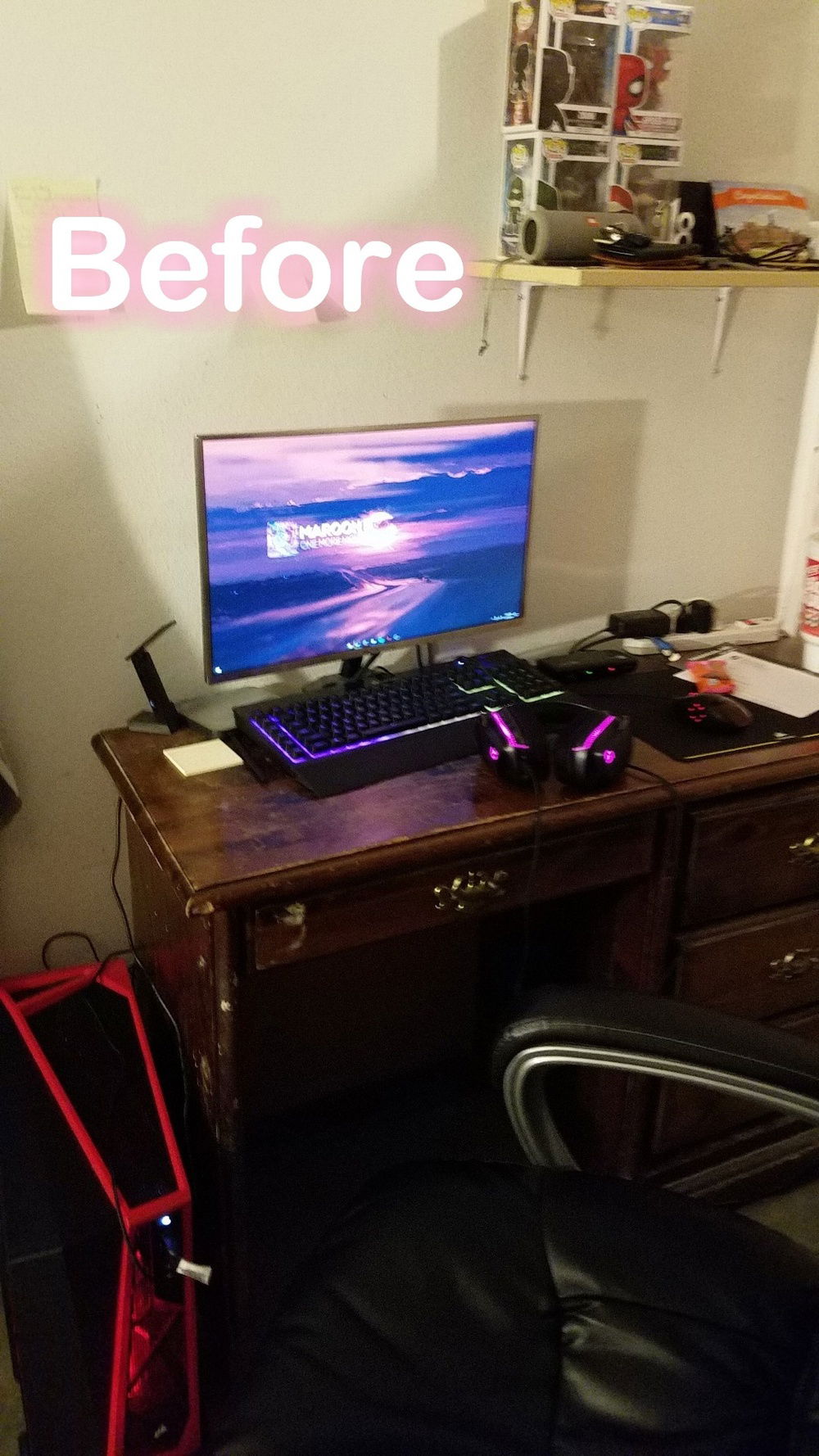 This is the first configuration I had for my Baby