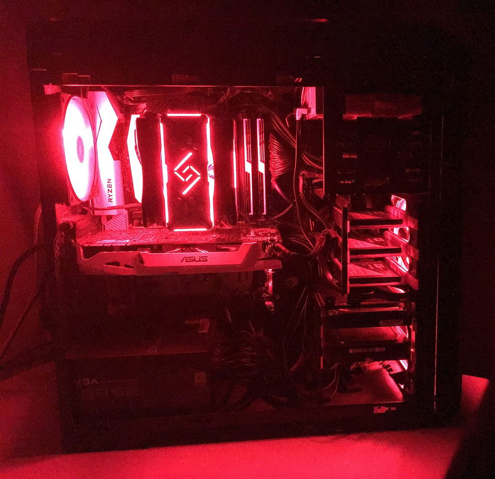 Light her up side view.