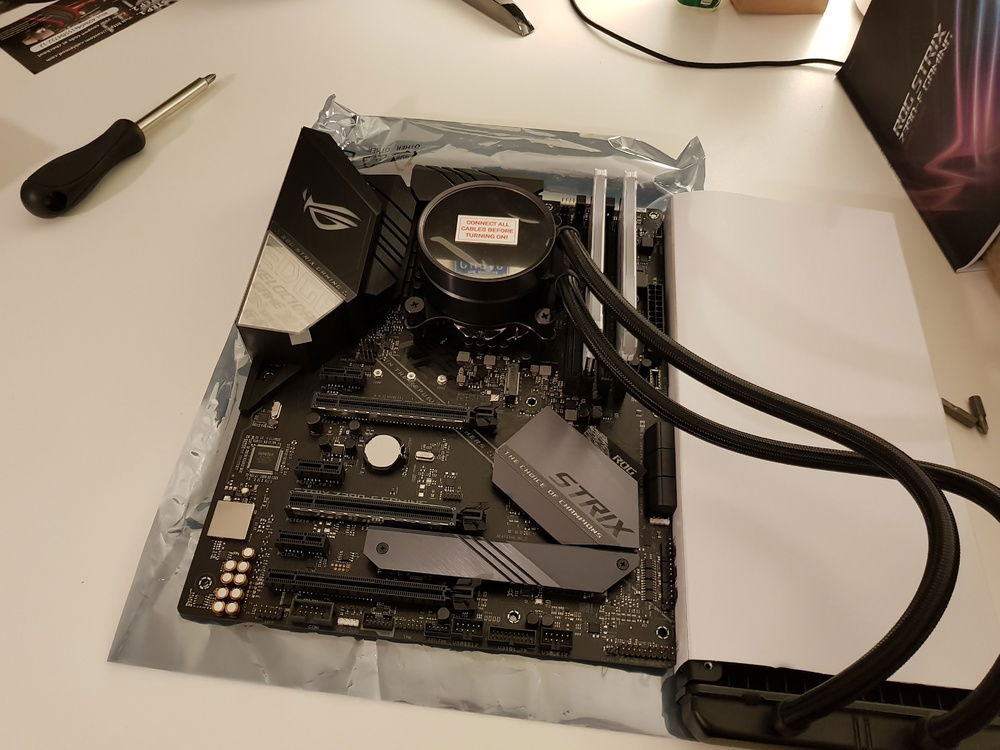 Kraken X62 -seriously the sexiest AIO I was able to find.