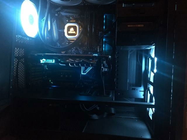 Updated the case to a cooler master MC500P case. This case is incredibly spacious and it weighs a ton! But, found it easy to build with and good airflow even with 120mm fans as the case can support 140mm.