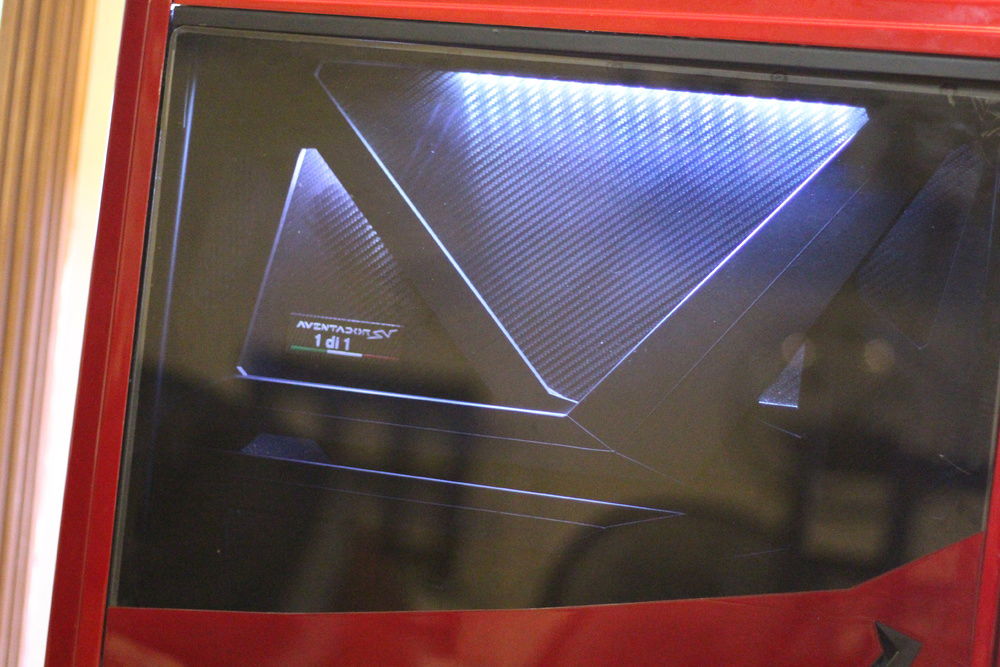 tinted side panels and modeled desame as the actual car's window and door