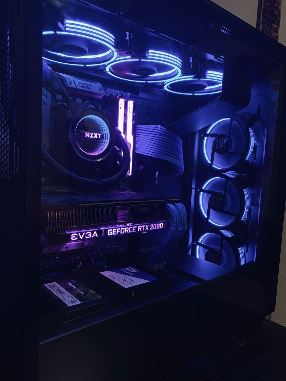 Did a little filtering to turn down the over saturation of the colors. The Pink is much brighter in person.