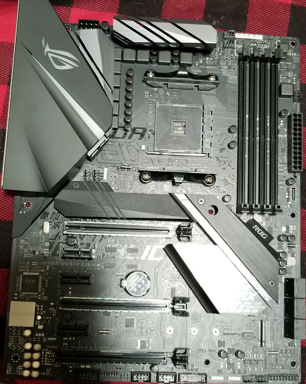 The motherboard