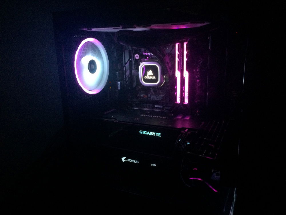 I was testing out colors for my girlfriends future PC upgrades