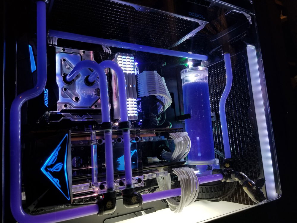 Parallel loop hot sale water cooling