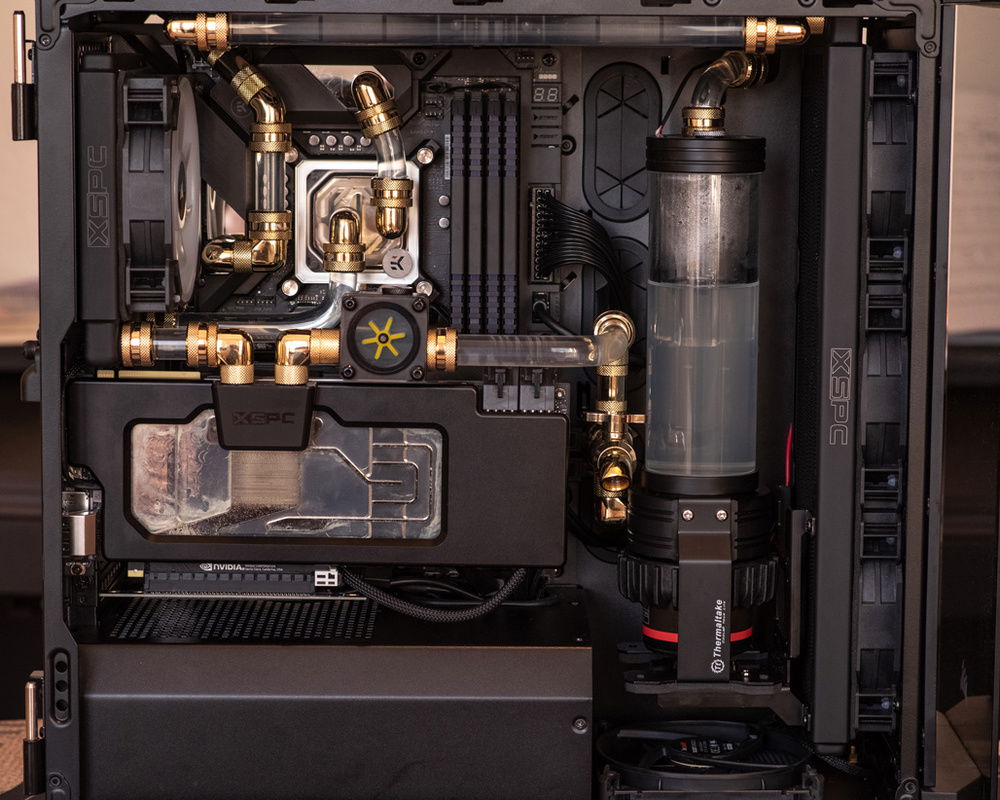 The coolant will become whisky colored.