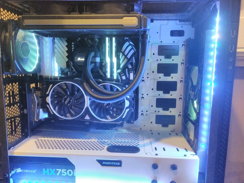 Side view side panel off