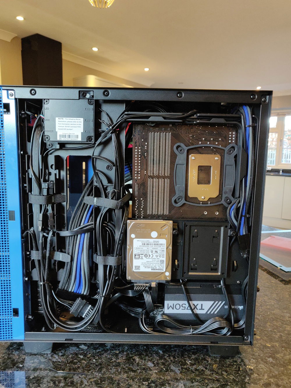 Cable management could probably be better but gives me an excuse to tinker :)