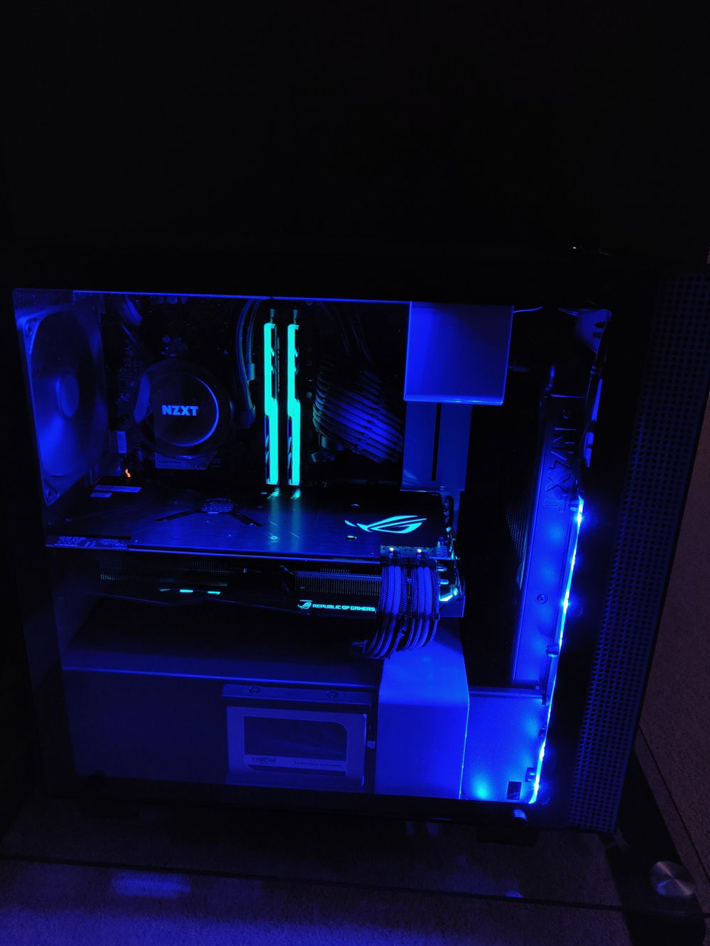 The face of the build