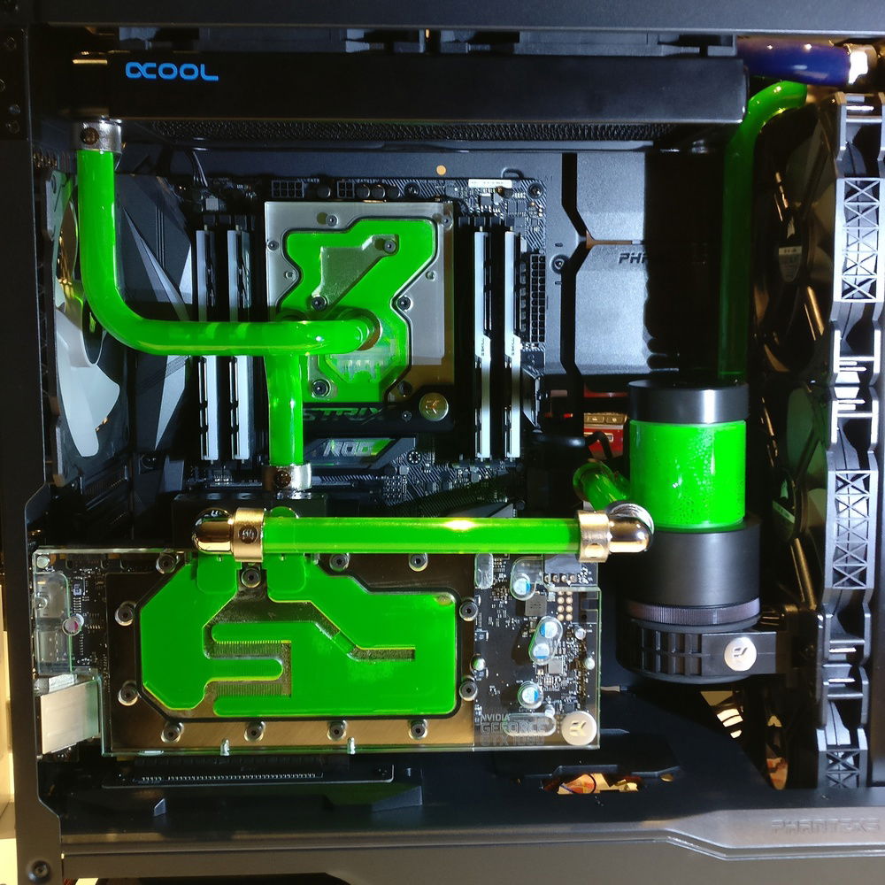 Just filled the loop. I did a testrun @ night.