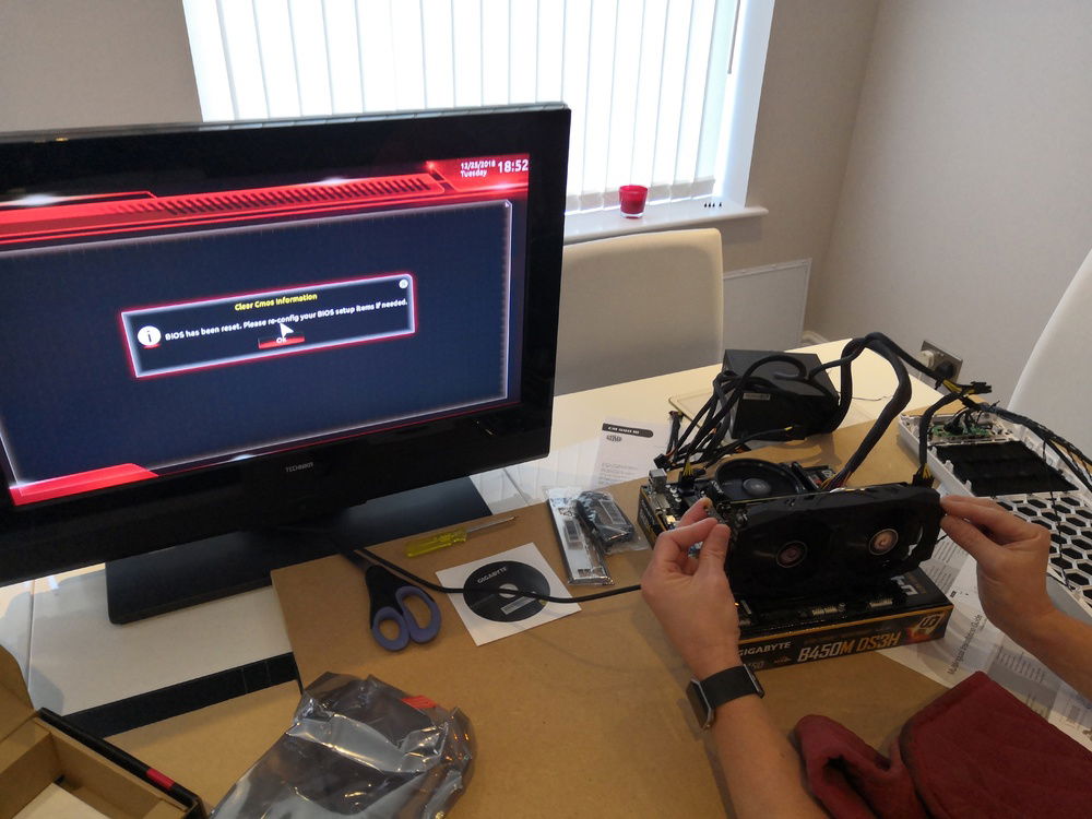 Power On Self Test, successful