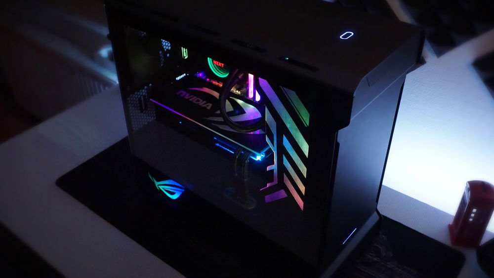 Custom backplate and radiator shroud