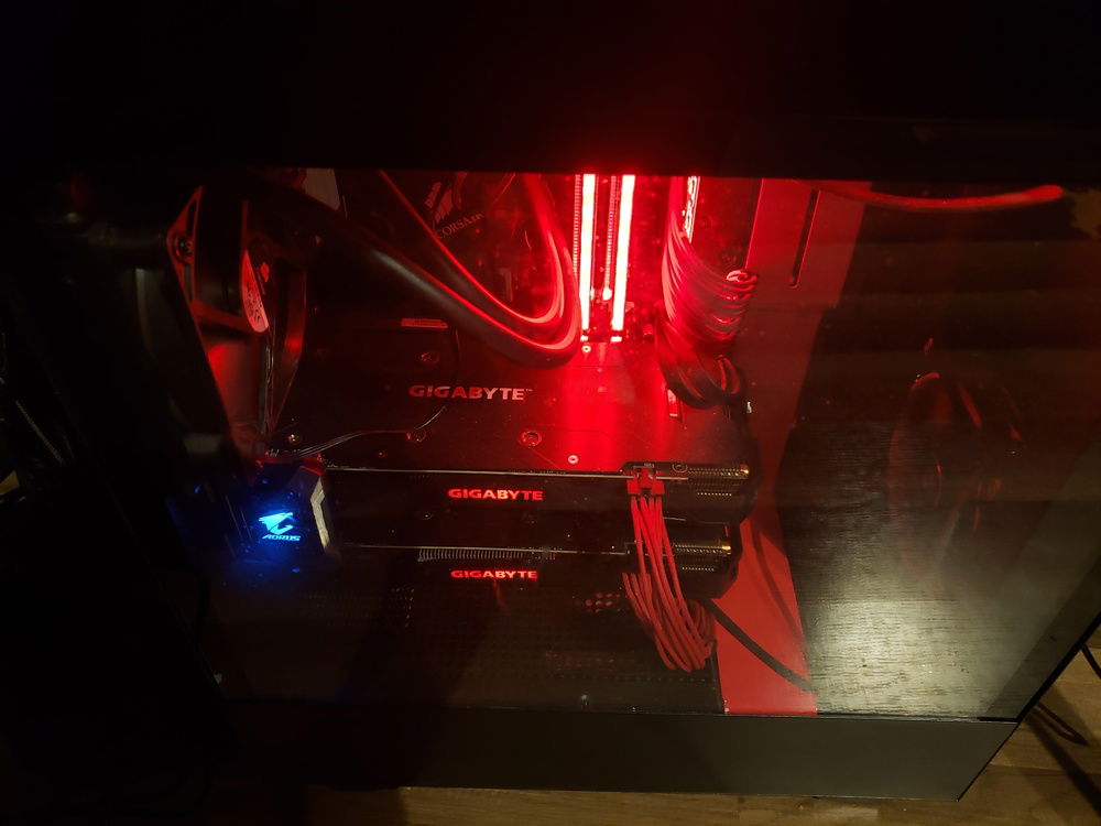 New state of the build.