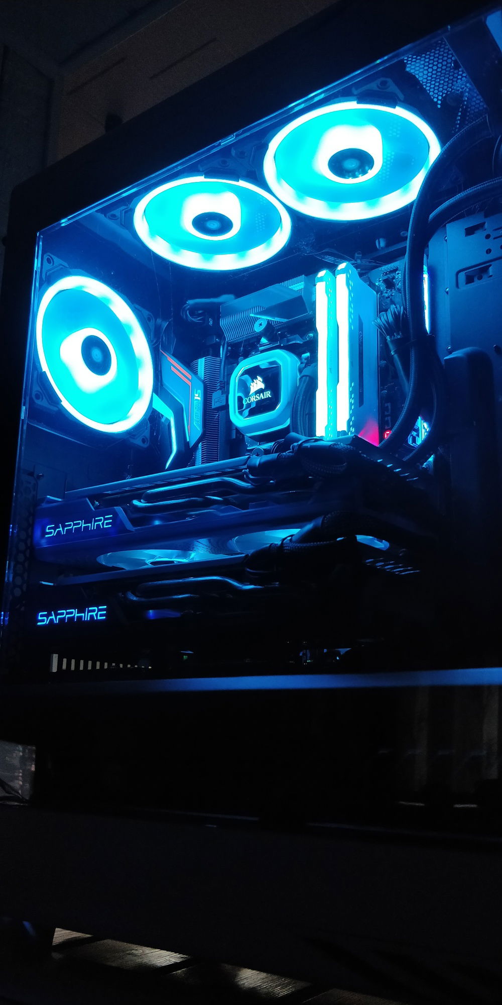 Detailed shot of the components