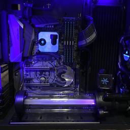 Installed my uv lighting, tried to implement a frosted look with block and tubing
