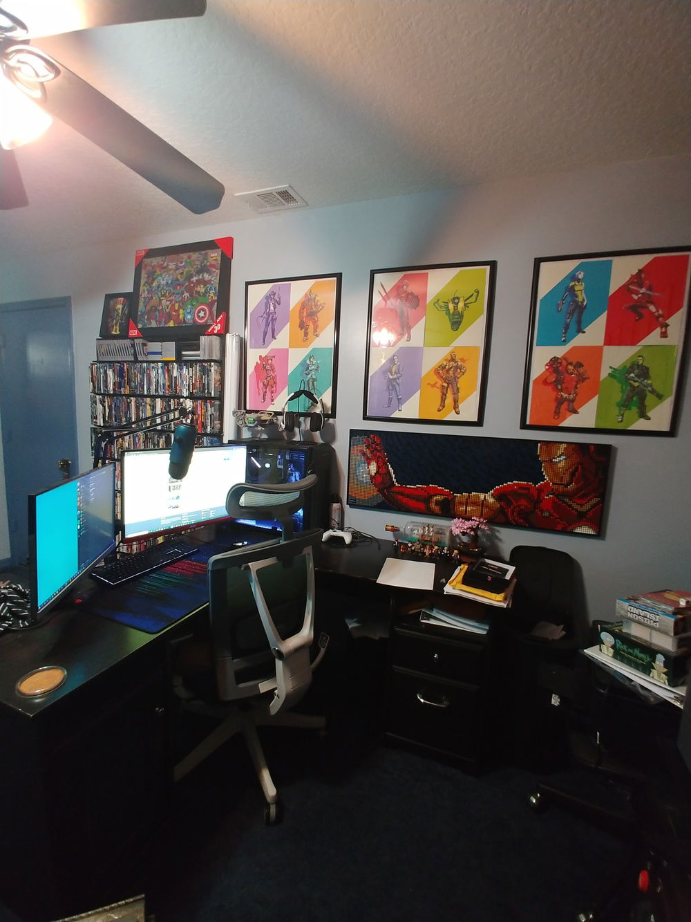 Setup installed in the game room!