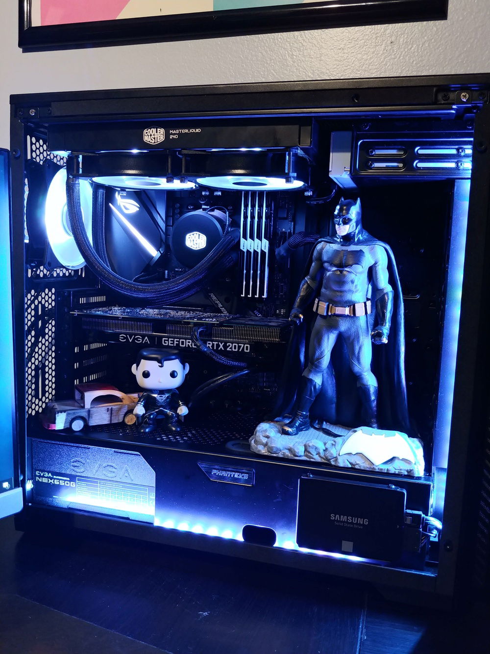 Finished product with a little geek flare!