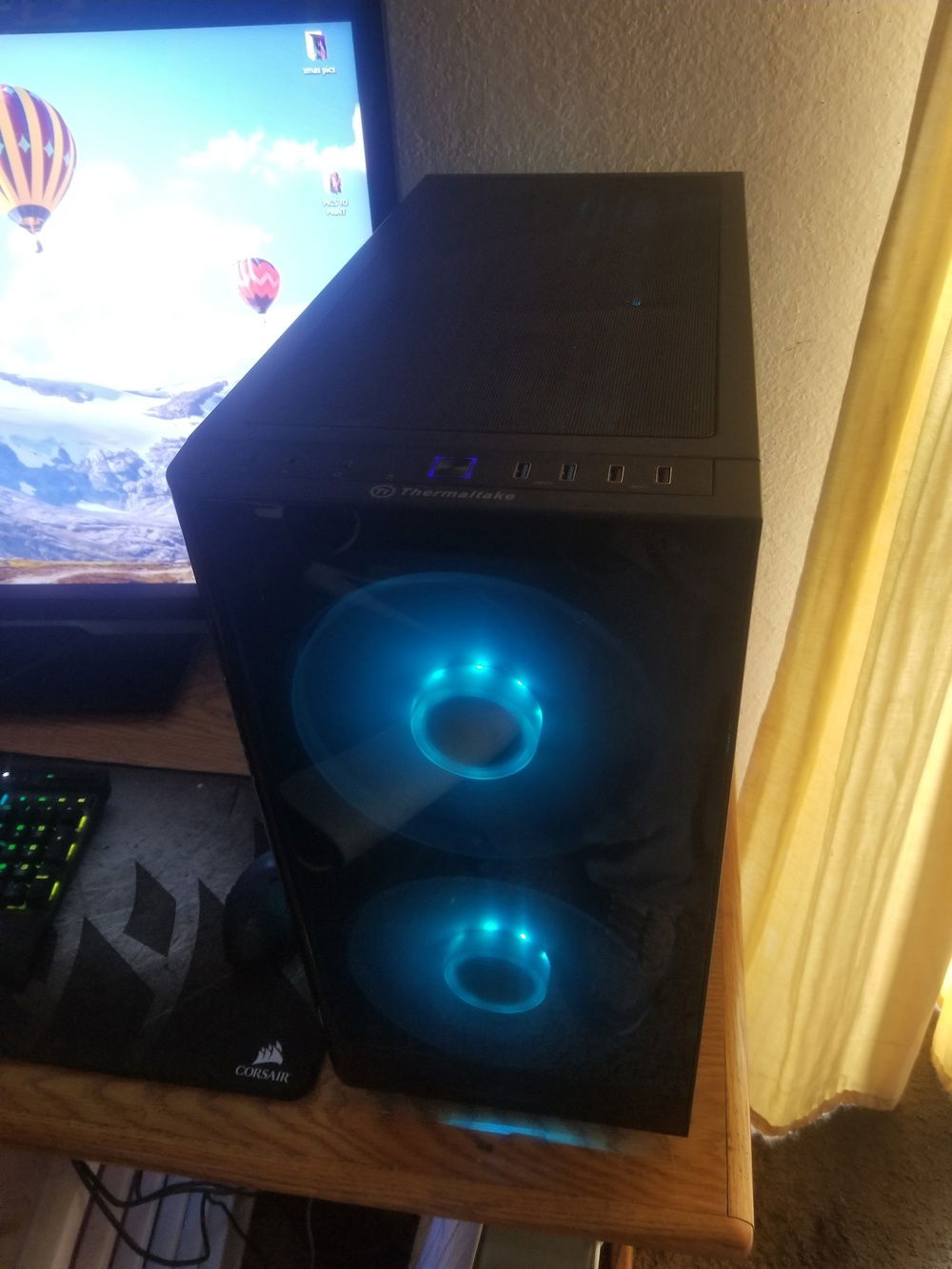 front view. all i/o works