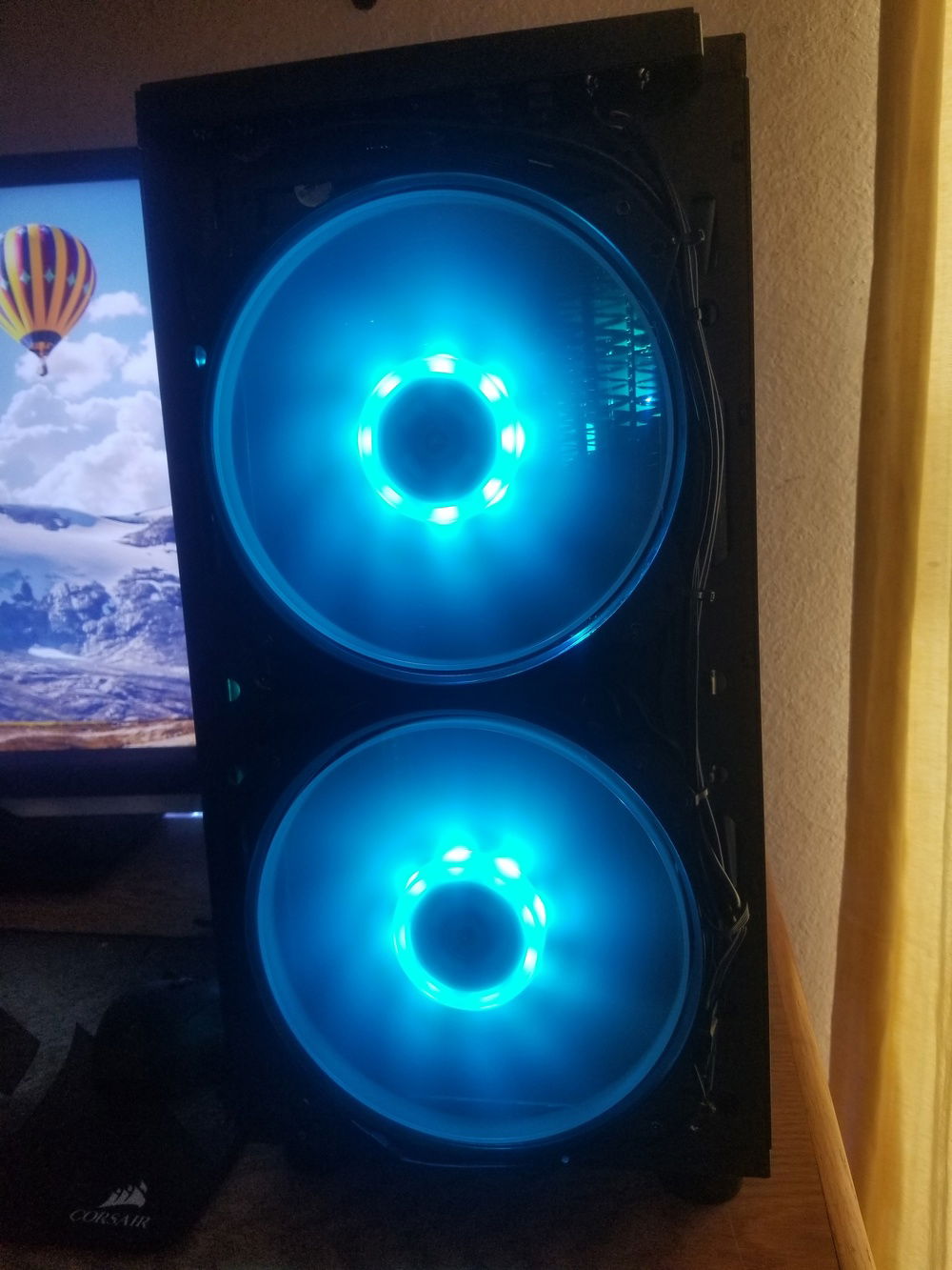 front fans without cover