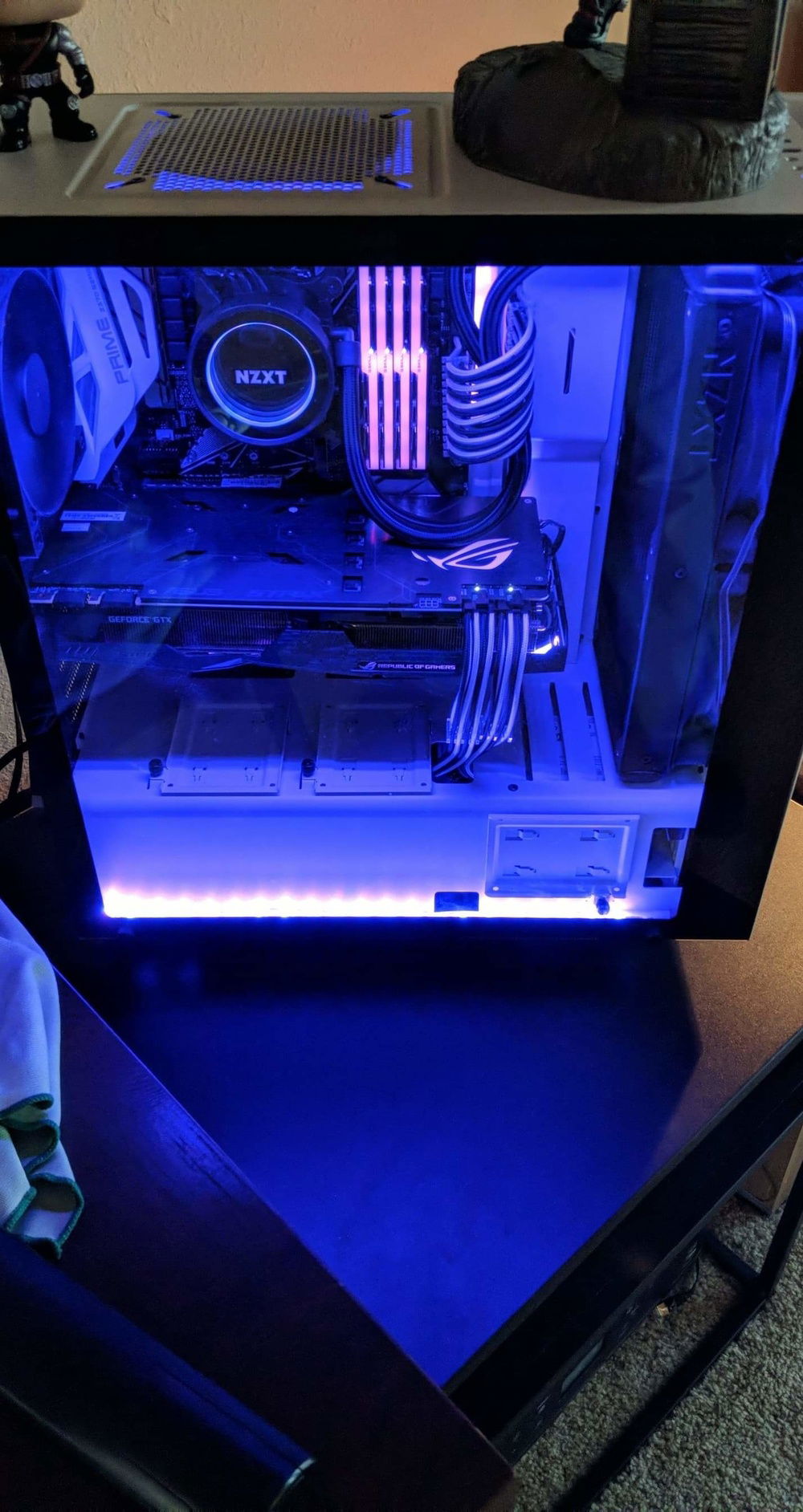 This is how the build started.