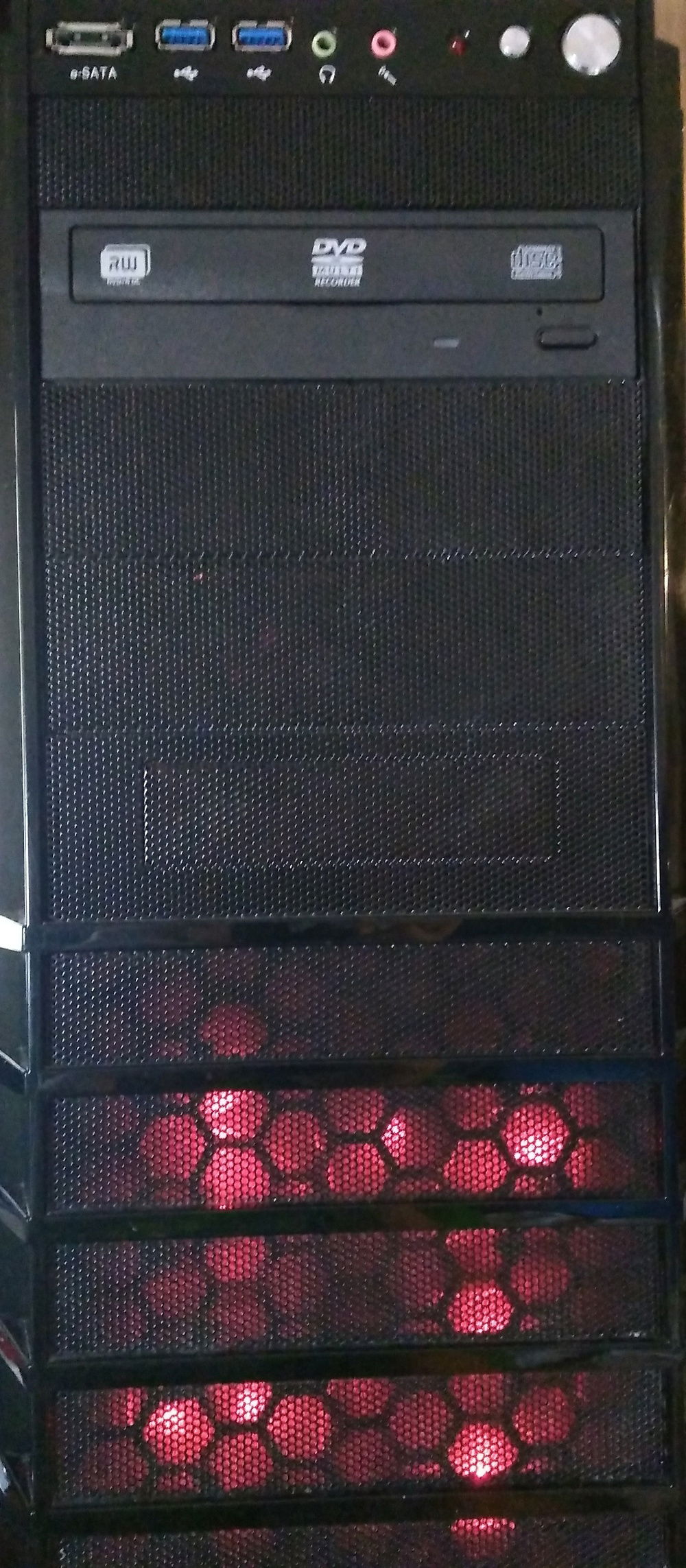 Front of the case
