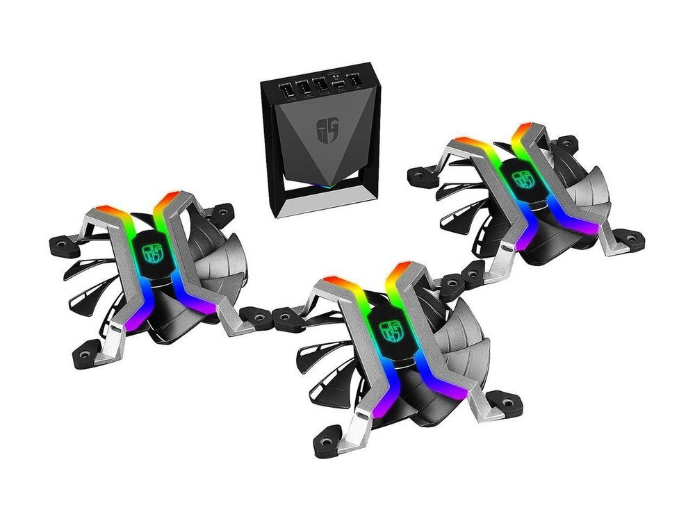 Using as Push Fans on the front side of Radiator. Fans that came with the AIO are being use as Pull for a Push/Pull config. Better temps at full load on a i7-8700k Temps of 60 C