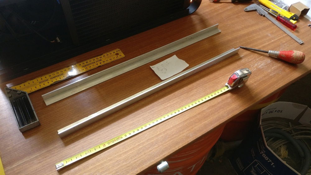 The second set of profiles for the radiators.