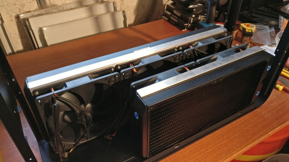 Reseating and adjusting the position of the rads.