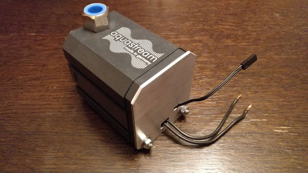 ...and put on a new bottom plate for it. :)