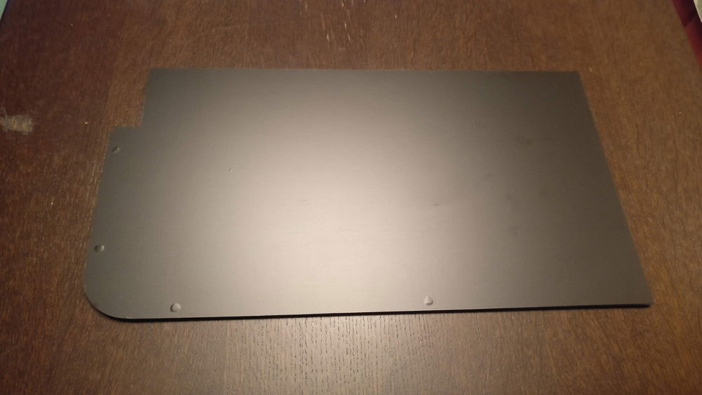 Like this. Sadly the black isn't identical with the powder coating of the case.