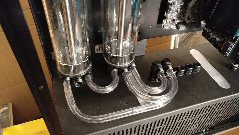 My first attempt with the runs to the reservoirs.