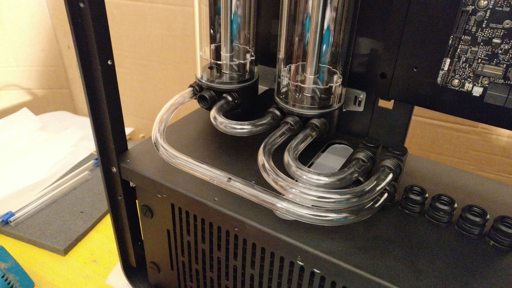 In the end the long tube bothered me so much...