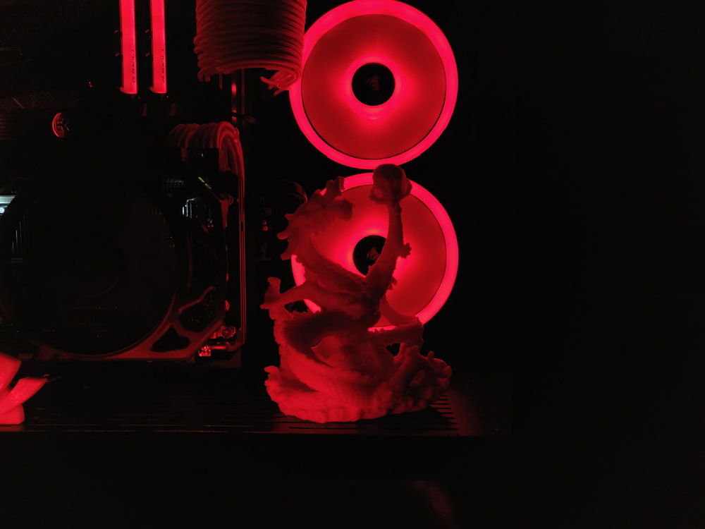 3D Printed Dragon. 14cm tall