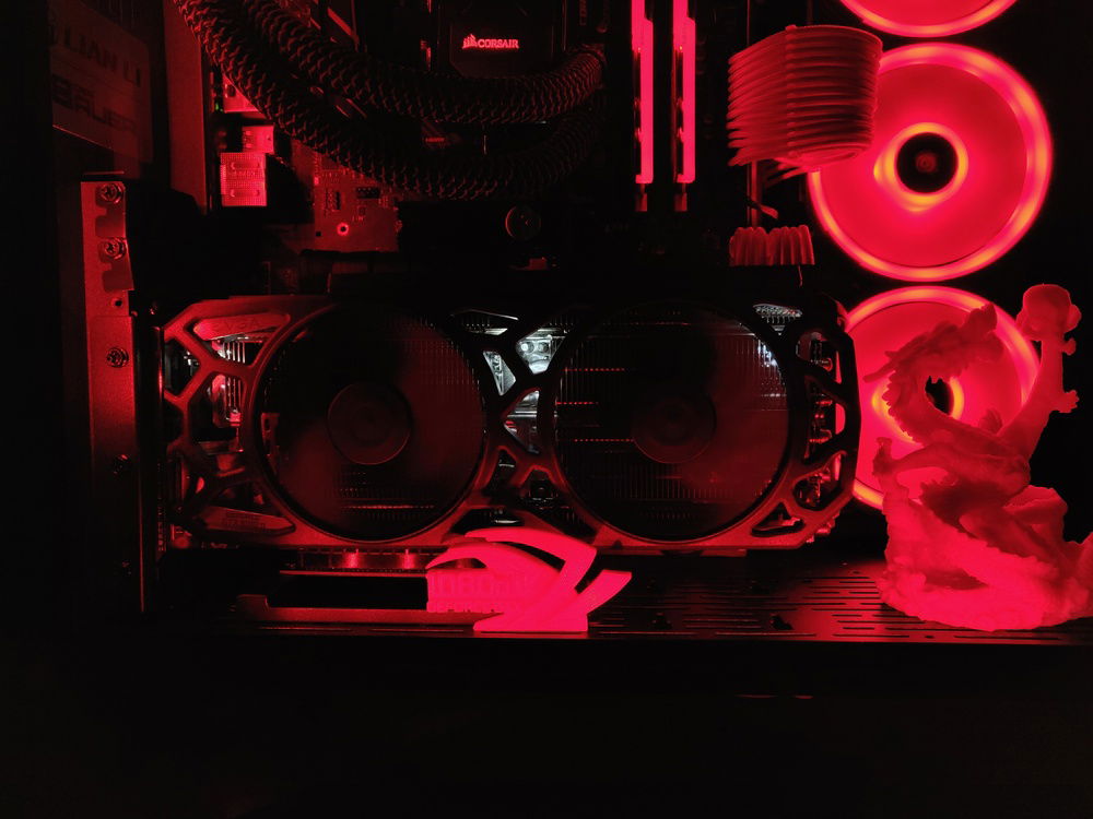 1080Ti 3D Printed Logo