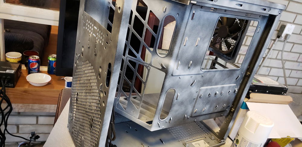 Stripped down, painted