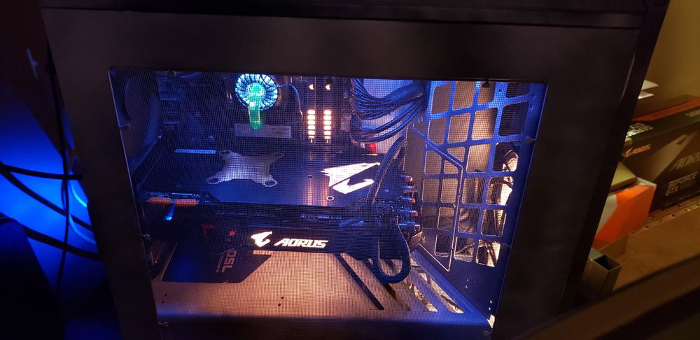 Lower light, finished build.