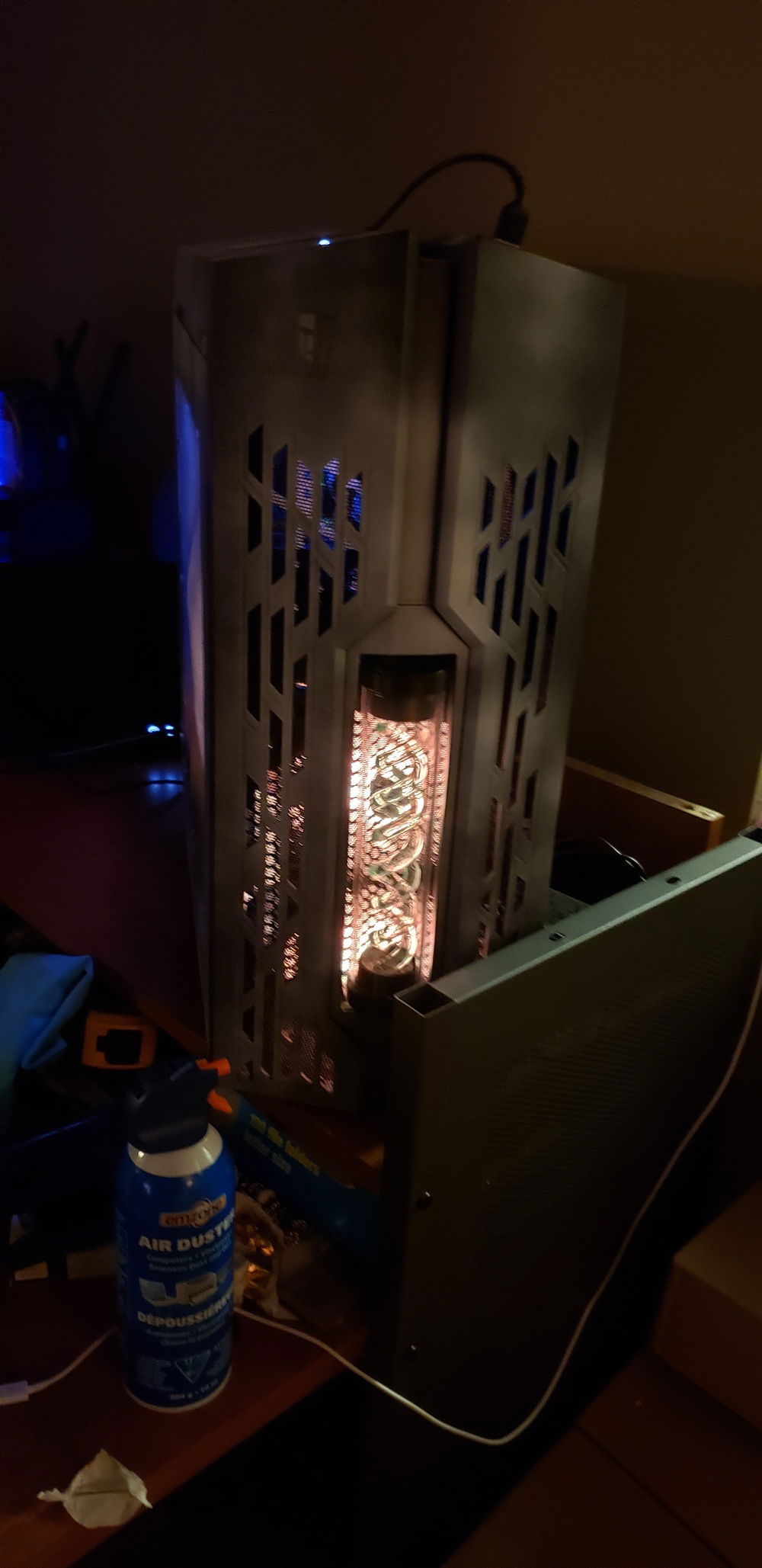 Lower light, finished build.