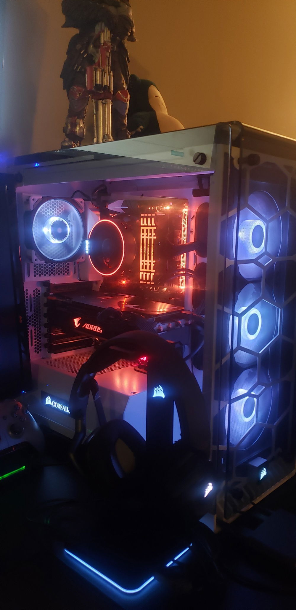 Main Colors of the build with the new changes.