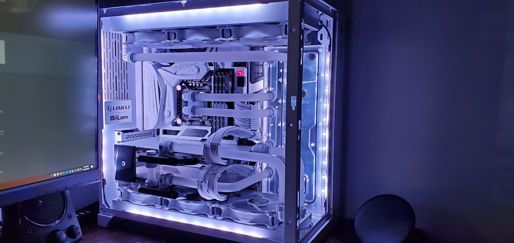 Painted the board white