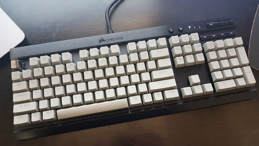 PBT + Titanium key caps