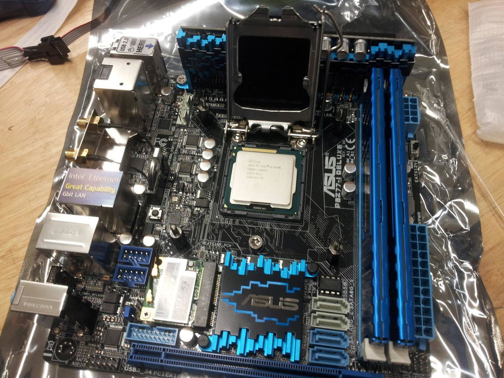 Preppin the Motherboard and CPU