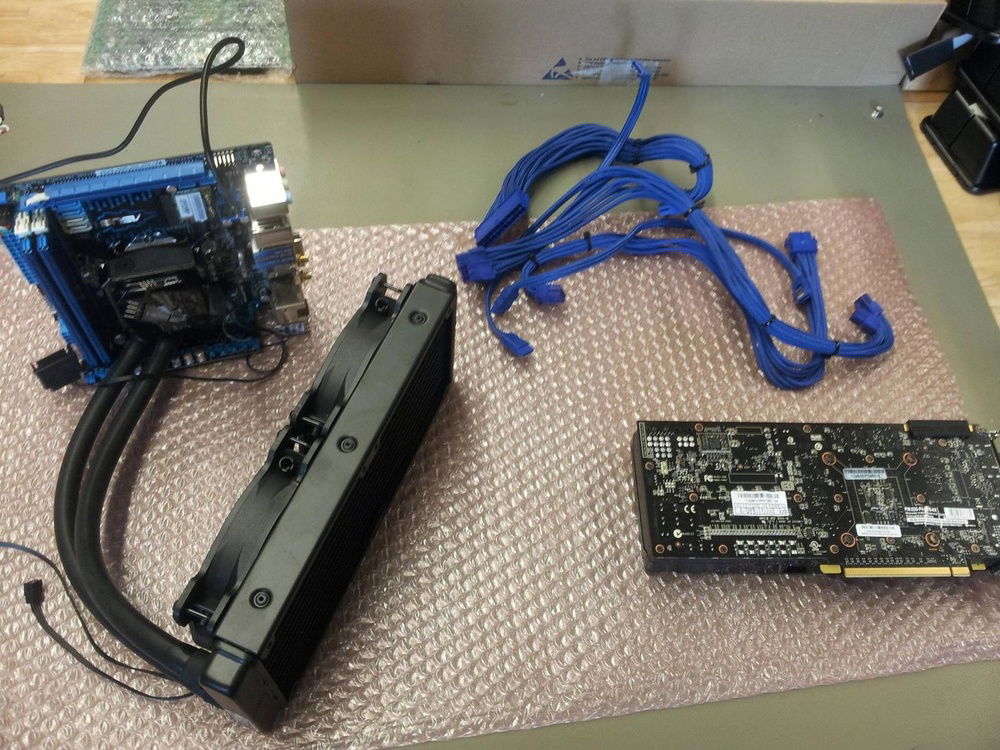 Time to cram all of this into the case