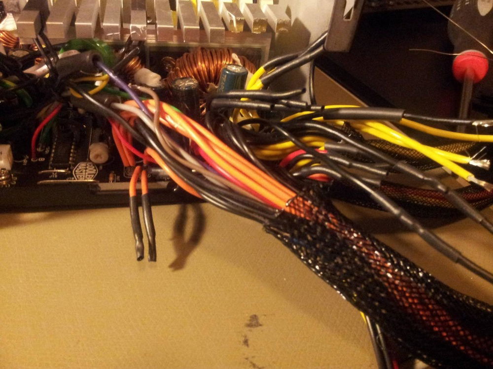 That's what happens when you get a non-modular PSU... Make it yourself