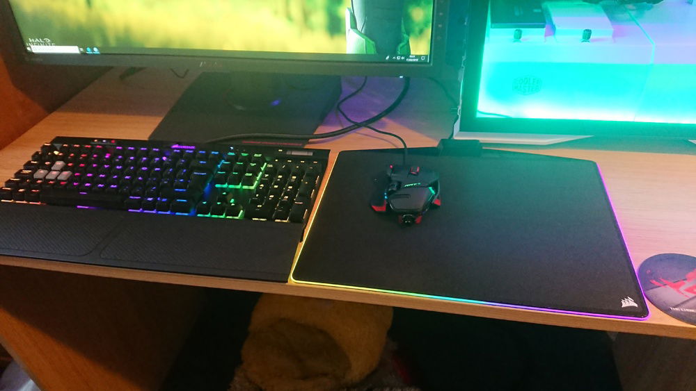 The mouse and keyboard I use.